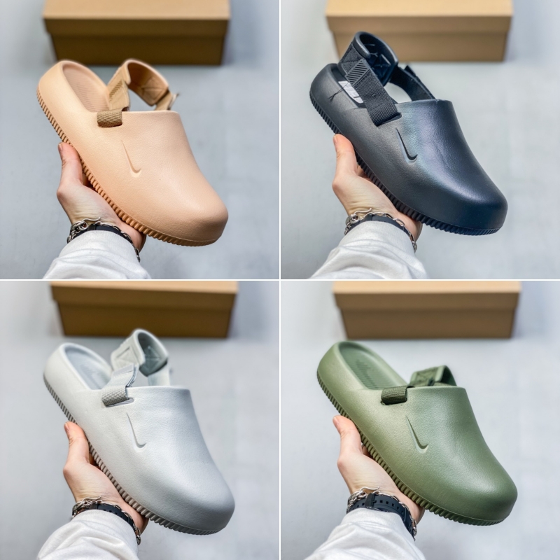 耐克 Nike CALM Slide 经典运动包头拖鞋 沙滩鞋 时尚厚底增高男女休闲凉拖鞋